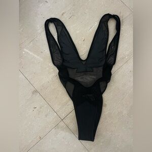 Minimale Animale black Firebird OR Red XS baywatch one piece